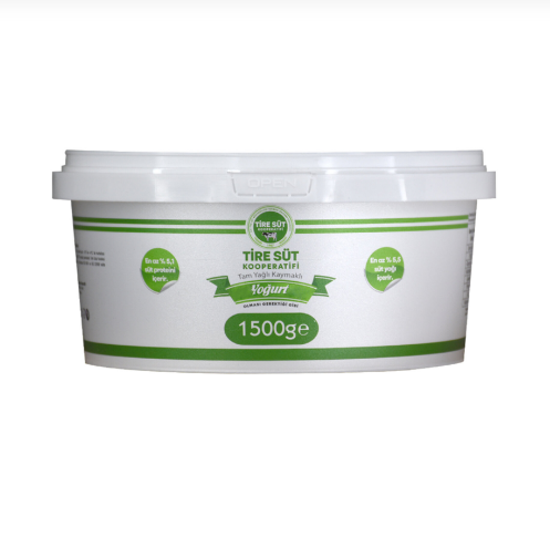 Tire Süt Kooperatifi Kaymaklı Yoğurt 1500 G