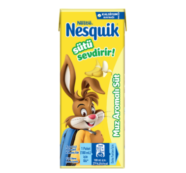 Nesquik Muz Aromalı Süt 180 Ml