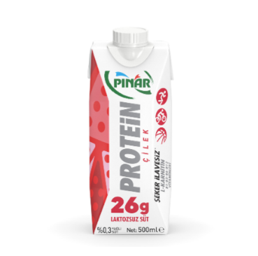 Pınar Protein Çilekli Süt 500 ml