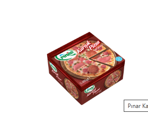 Pınar Karışık Pizza 600gr 4lü