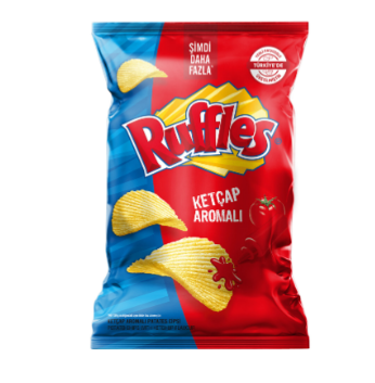 Ruffles Ketçap Aromalı Patates Cipsi Süper Boy