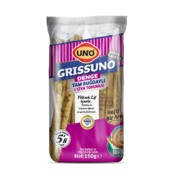 Uno Denge Tam Buğdaylı Çiya Tohumlu Galeta 150 G